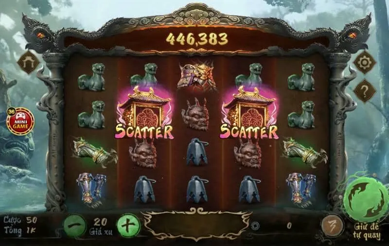 Hình ảnh hỗ trợ khách hàng và FAQ 68gb cổng game